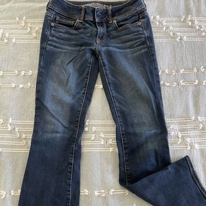American Eagle dark wash bootcut jeans